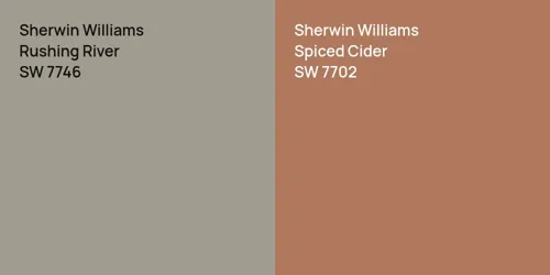 SW 7746 Rushing River vs SW 7702 Spiced Cider