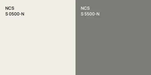 S 0500-N null vs S 5500-N 