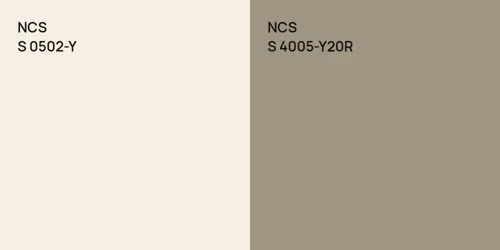 S 0502-Y null vs S 4005-Y20R 