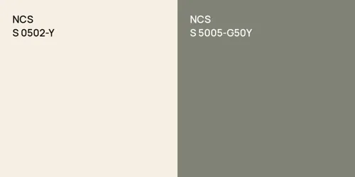 S 0502-Y null vs S 5005-G50Y 