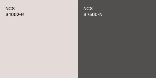 S 1002-R  vs S 7500-N null