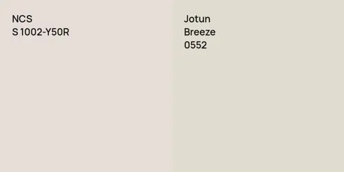 S 1002-Y50R null vs 0552 Breeze