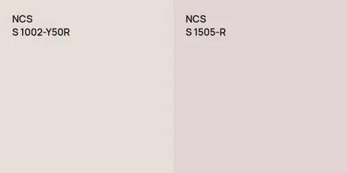 S 1002-Y50R null vs S 1505-R 