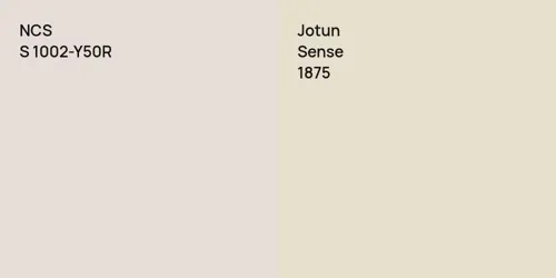 S 1002-Y50R null vs 1875 Sense