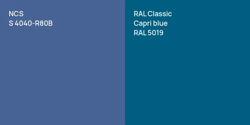 S 4040-R80B  vs RAL 5019  Capri blue