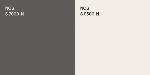 S 7000-N null vs S 0500-N null