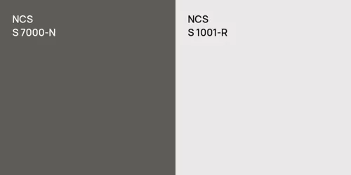 S 7000-N null vs S 1001-R 