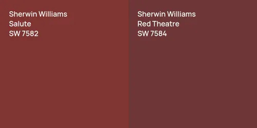 SW 7582 Salute vs SW 7584 Red Theatre