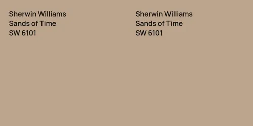 SW 6101 Sands of Time vs SW 6101 Sands of Time