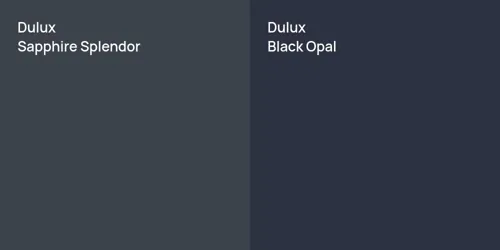 null Sapphire Splendor vs null Black Opal