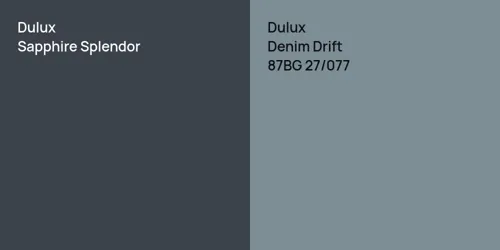 null Sapphire Splendor vs 87BG 27/077 Denim Drift