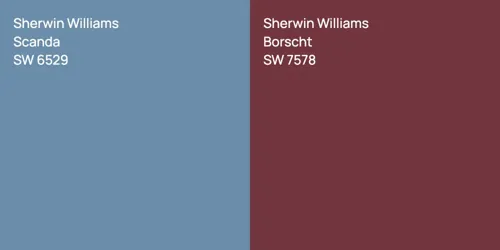 SW 6529 Scanda vs SW 7578 Borscht