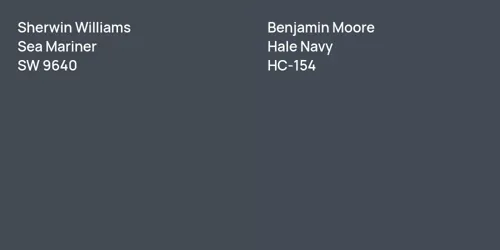 SW 9640 Sea Mariner vs HC-154 Hale Navy