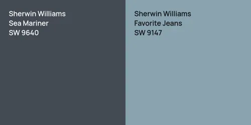 SW 9640 Sea Mariner vs SW 9147 Favorite Jeans