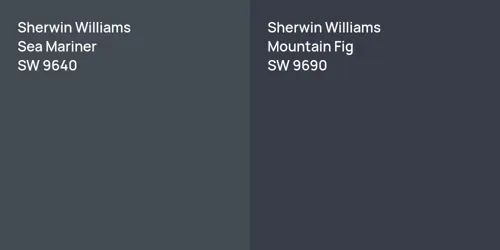 SW 9640 Sea Mariner vs SW 9690 Mountain Fig