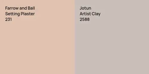 231 Setting Plaster vs 2588 Artist Clay