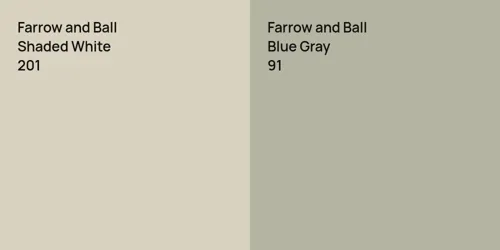 201 Shaded White vs 91 Blue Gray