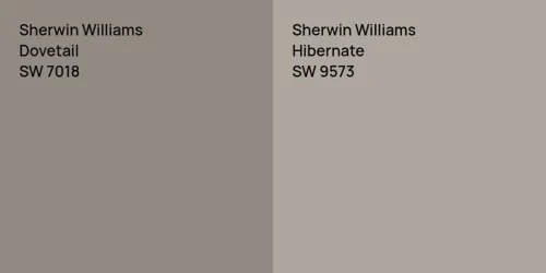 SW 7018 Dovetail vs SW 9573 Hibernate