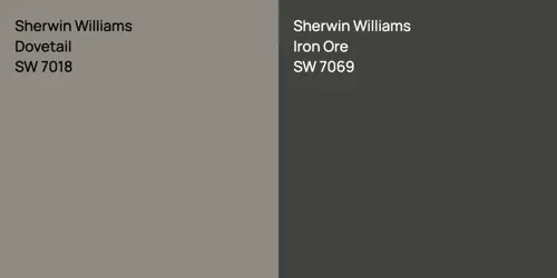 SW 7018 Dovetail vs SW 7069 Iron Ore