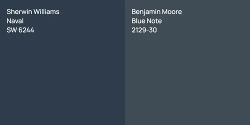 SW 6244 Naval vs 2129-30 Blue Note