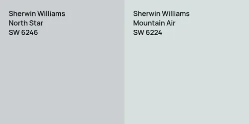 SW 6246 North Star vs SW 6224 Mountain Air