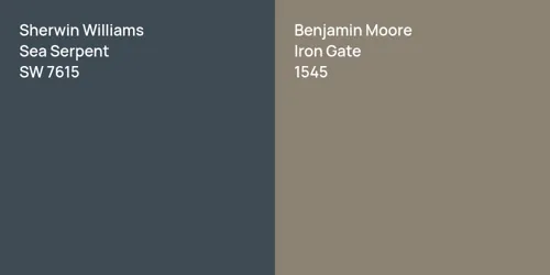 SW 7615 Sea Serpent vs 1545 Iron Gate