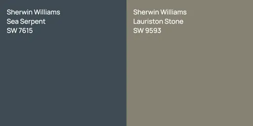 SW 7615 Sea Serpent vs SW 9593 Lauriston Stone