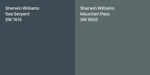 SW 7615 Sea Serpent vs SW 9655 Mountain Pass