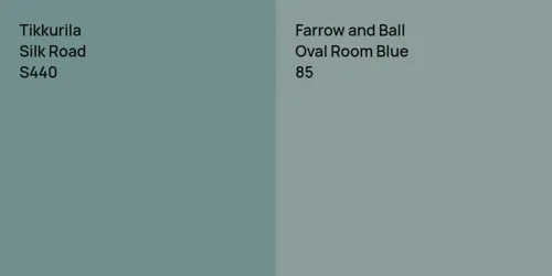 S440 Silk Road vs 85 Oval Room Blue