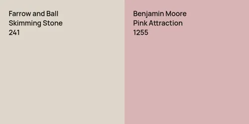 241 Skimming Stone vs 1255 Pink Attraction