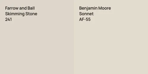 241 Skimming Stone vs AF-55 Sonnet