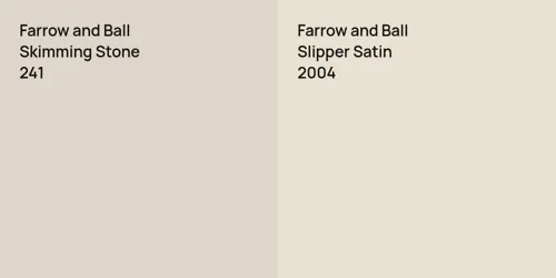 241 Skimming Stone vs 2004 Slipper Satin