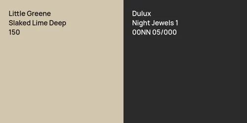 150 Slaked Lime Deep vs 00NN 05/000 Night Jewels 1