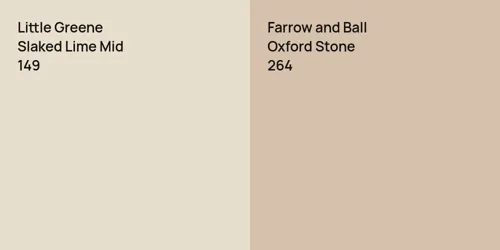 149 Slaked Lime Mid vs 264 Oxford Stone