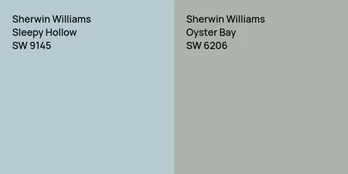 SW 9145 Sleepy Hollow vs SW 6206 Oyster Bay