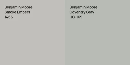 1466 Smoke Embers vs HC-169 Coventry Gray