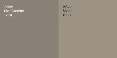 12181 Soft Comfort vs 11130 Shade