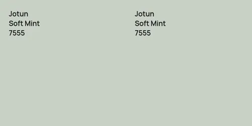 7555 Soft Mint vs 7555 Soft Mint