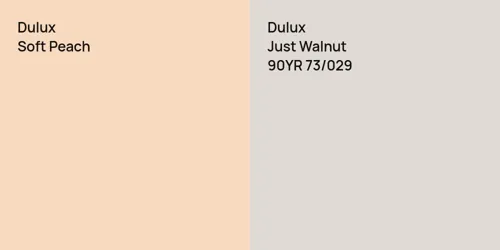 null Soft Peach vs 90YR 73/029 Just Walnut