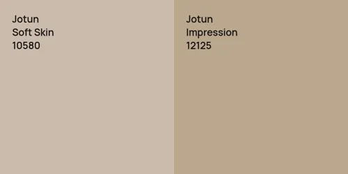 10580 Soft Skin vs 12125 Impression