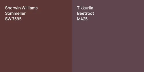 SW 7595 Sommelier vs M425 Beetroot