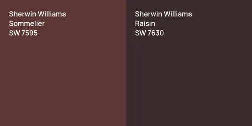 SW 7595 Sommelier vs SW 7630 Raisin