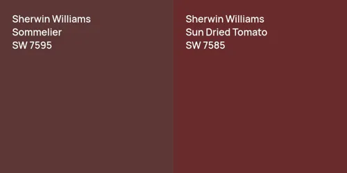 SW 7595 Sommelier vs SW 7585 Sun Dried Tomato