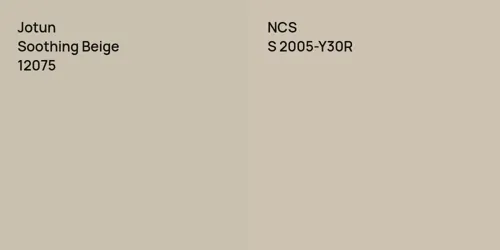 12075 Soothing Beige vs S 2005-Y30R 