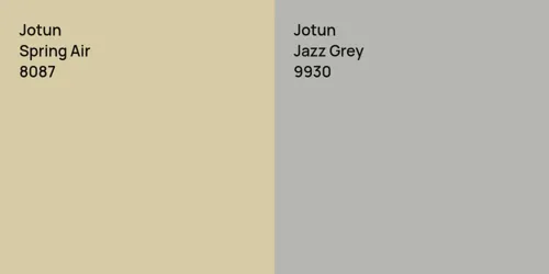 8087 Spring Air vs 9930 Jazz Grey