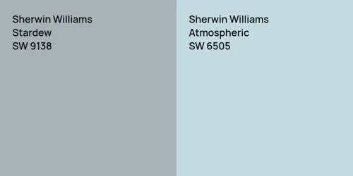 SW 9138 Stardew vs SW 6505 Atmospheric