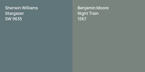 SW 9635 Stargazer vs 1567 Night Train