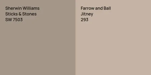 SW 7503 Sticks & Stones vs 293 Jitney