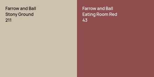 211 Stony Ground vs 43 Eating Room Red