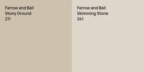 211 Stony Ground vs 241 Skimming Stone